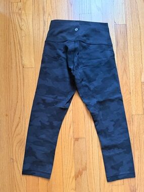 lululemon athletica  28 Black Camo High-Rise Leggings